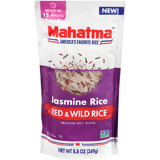 Paquete de Arroz Mahatma® mezcla de arroz jazmín y arroz salvaje rojo