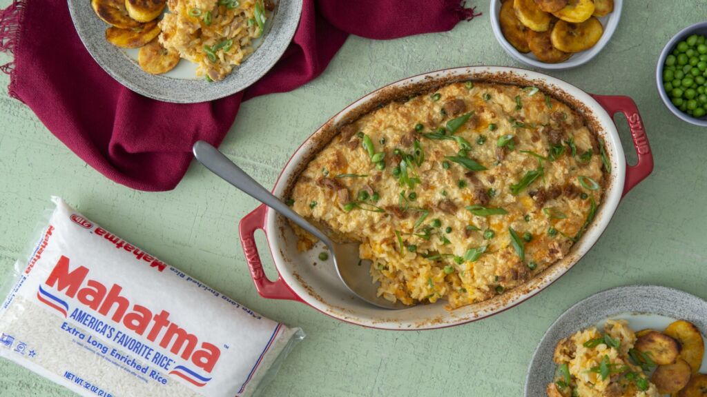 Canned Tuna and White Rice Puff Casserole