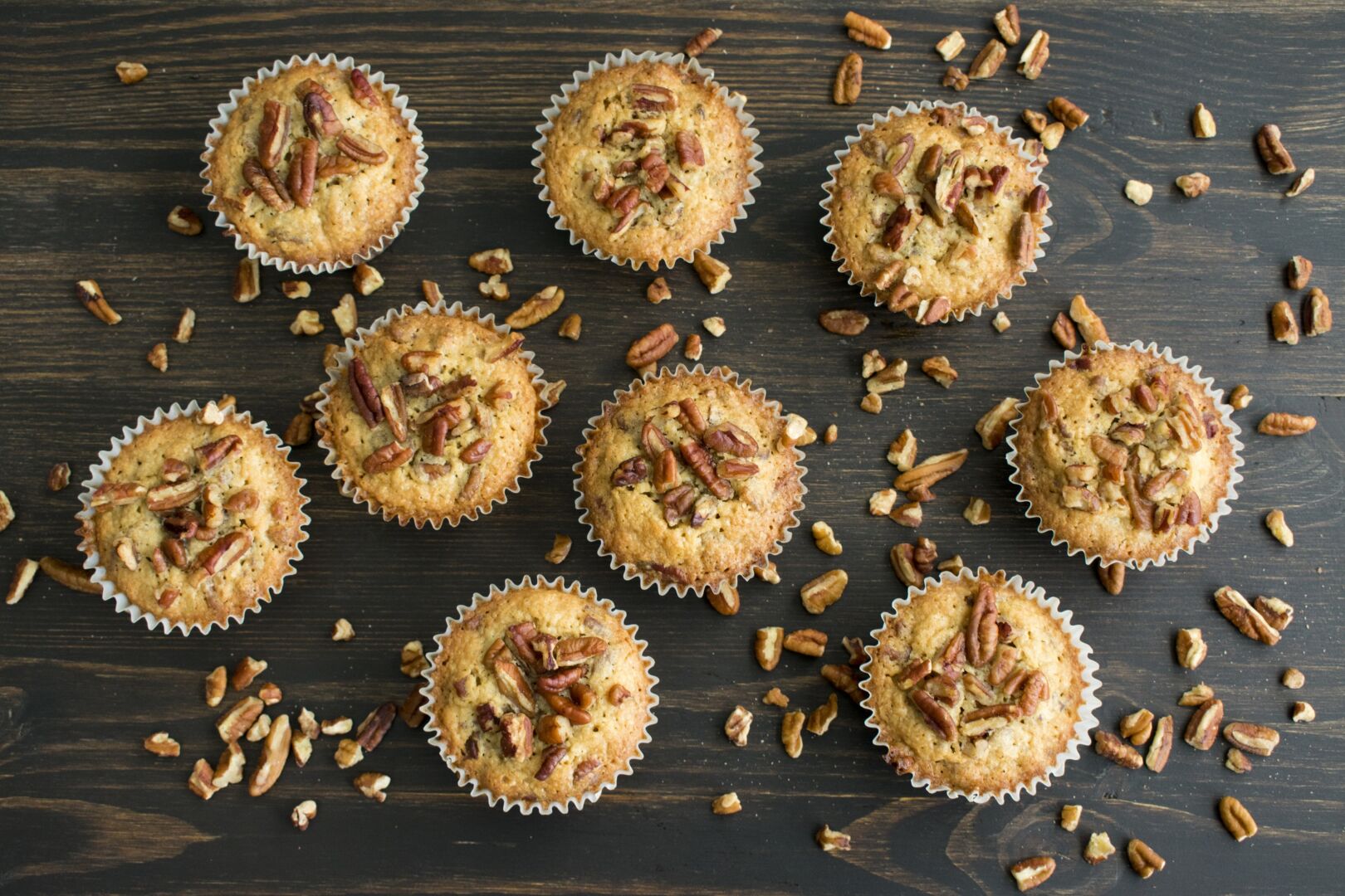 Savory Rice muffins with nuts