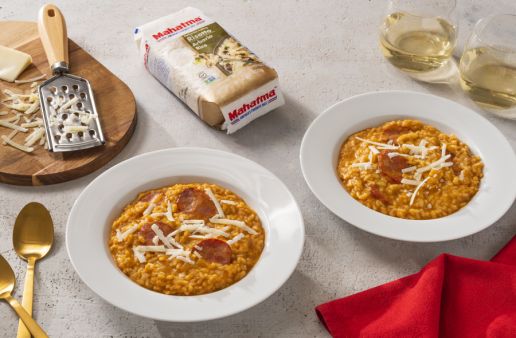 risotto recipe with chorizo and manchego cheese