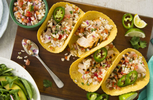 Grilled-chicken-and-rice-tacos-with-brown-rice