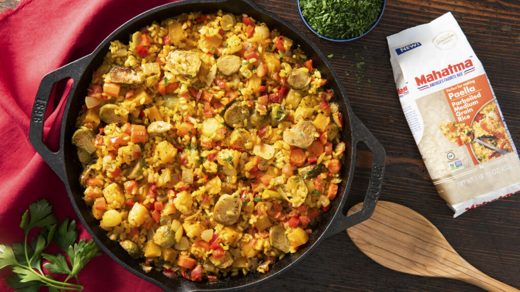 Roasted Harvest Veggie Paella