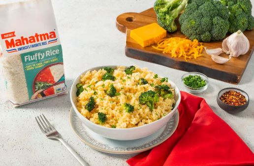 Broccoli and cheese rice recipe