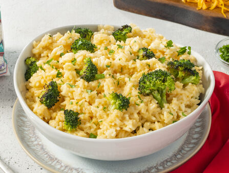 Broccoli Cheese Rice