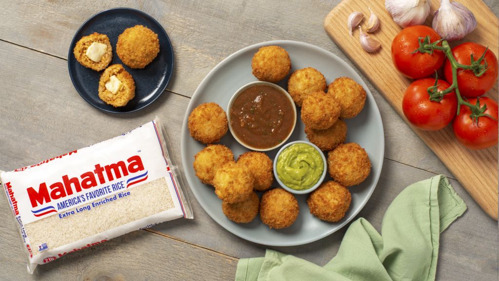 Mexican Cheese and Rice Balls